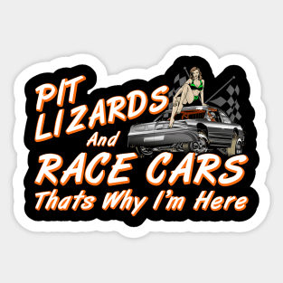 Funny Auto Racing Sticker